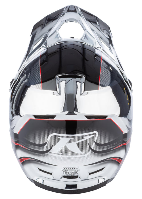 KLIM F3 Carbon SCORCHED CHROME Helmet - ECE 2025
