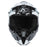 Klim F3 Carbon Helmet - ECE in Velocity Black - White