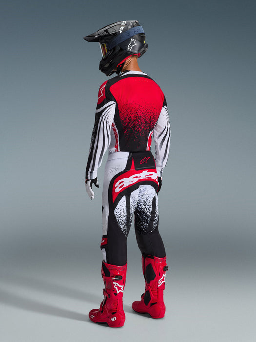 ALPINESTARS TECHSTAR NOMUR JERSEY 2026 in Black/White/Red