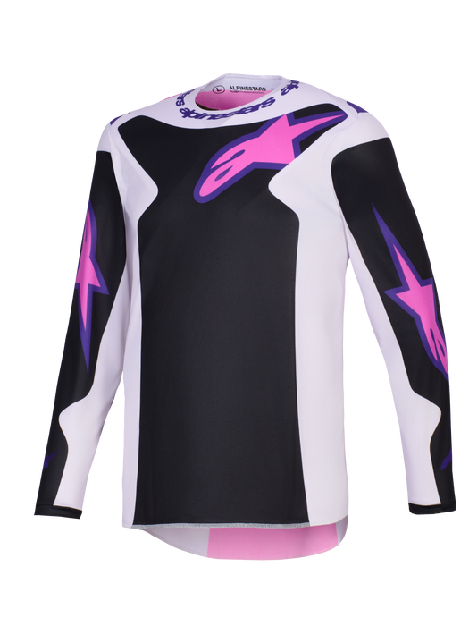 ALPINESTARS FLUID GRID JERSEY 2026 in Black/Light Gray/Purple