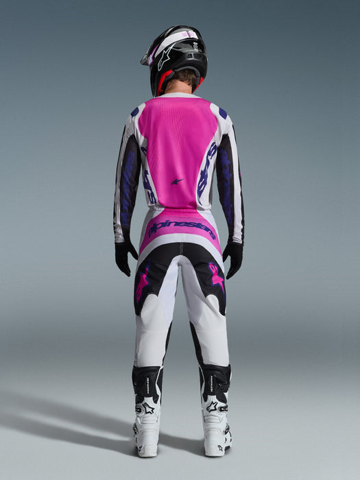 ALPINESTARS FLUID GRID JERSEY 2026 in Black/Light Gray/Purple