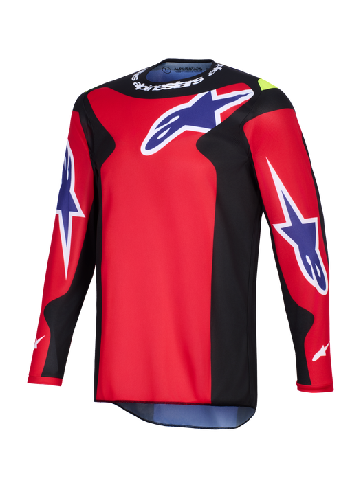 ALPINESTARS FLUID GRID JERSEY 2026 in Red/Black/Purple