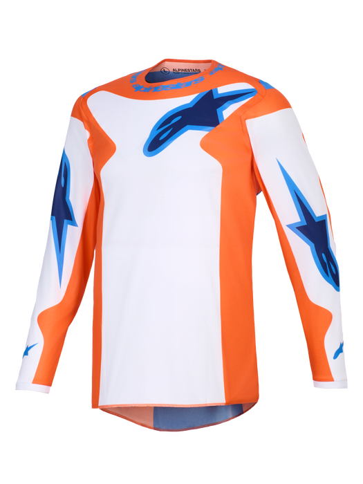ALPINESTARS FLUID GRID JERSEY 2026 in Orange/Ucla Blue