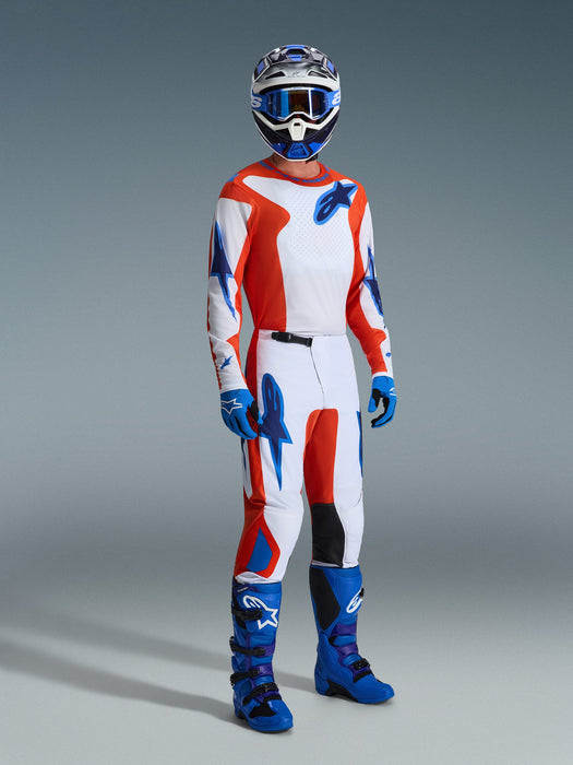 ALPINESTARS FLUID GRID JERSEY 2026 in Orange/Ucla Blue