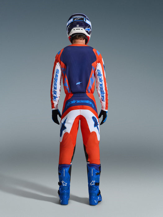 ALPINESTARS FLUID GRID JERSEY 2026 in Orange/Ucla Blue