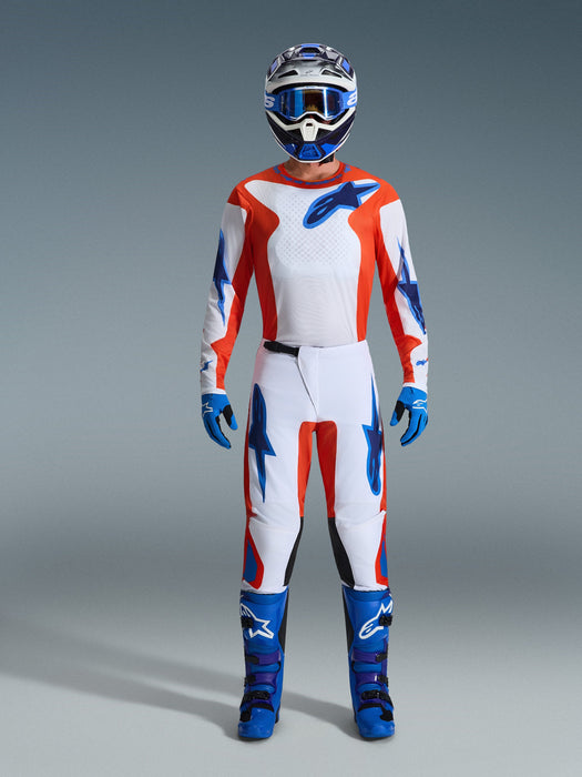ALPINESTARS FLUID GRID JERSEY 2026 in Orange/Ucla Blue