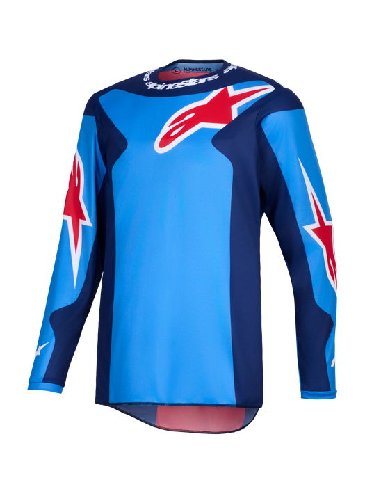 ALPINESTARS FLUID GRID JERSEY 2026 in Blue/Red