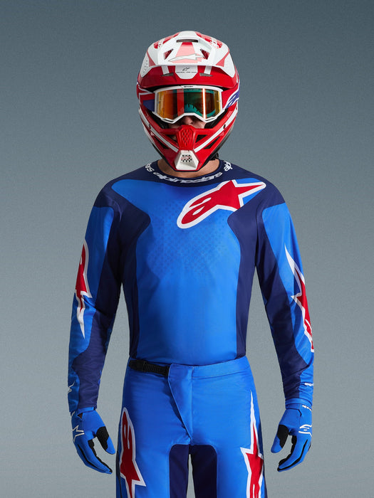 ALPINESTARS FLUID GRID JERSEY 2026 in Blue/Red