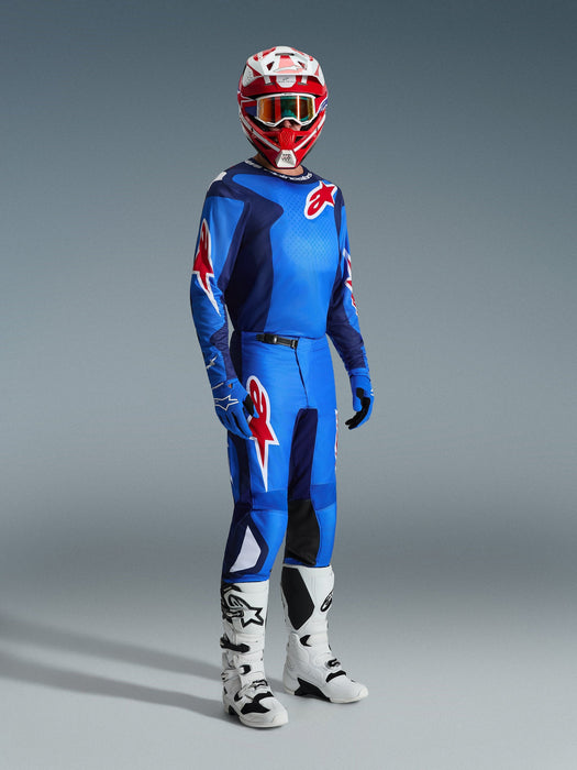 ALPINESTARS FLUID GRID JERSEY 2026 in Blue/Red