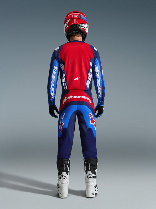 ALPINESTARS FLUID GRID JERSEY 2026 in Blue/Red