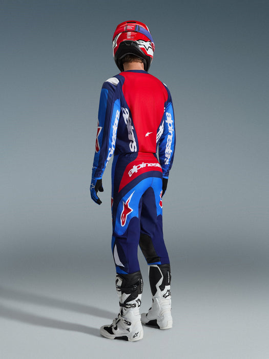 ALPINESTARS FLUID GRID JERSEY 2026 in Blue/Red