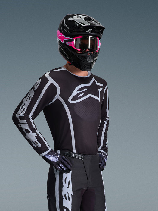 ALPINESTARS FLUID APEX JERSEY in Black/Gray