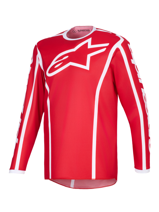 ALPINESTARS FLUID APEX JERSEY in Red/White