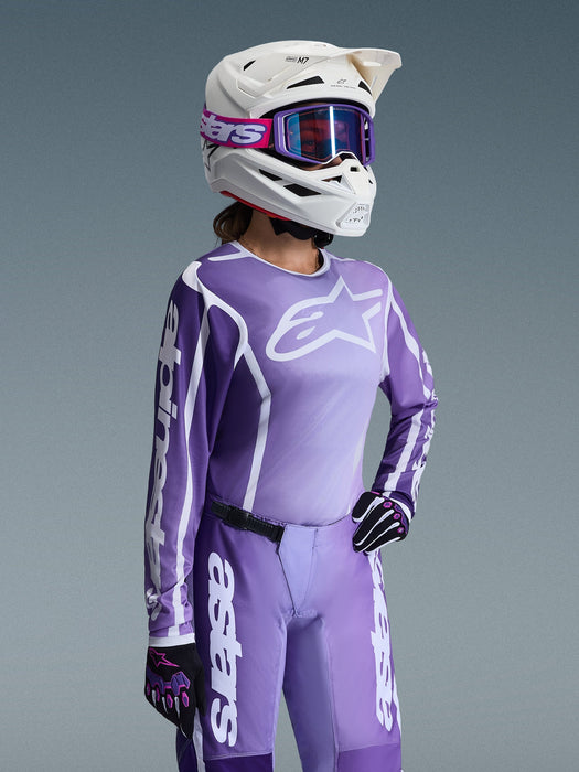 ALPINESTARS STELLA FLUID APEX JERSEYS 2026 in Violet/White