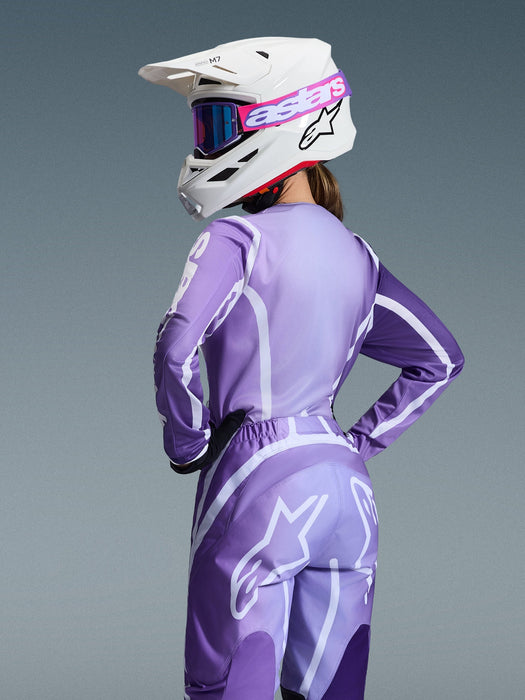 ALPINESTARS STELLA FLUID APEX JERSEYS 2026 in Violet/White