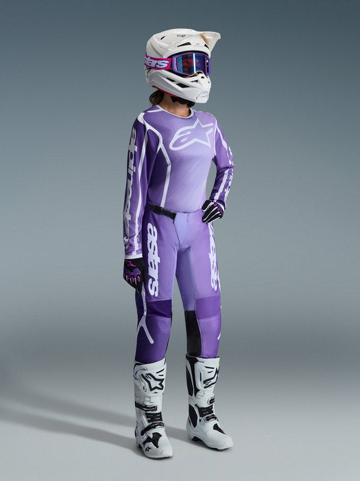 ALPINESTARS STELLA FLUID APEX JERSEYS 2026 in Violet/White