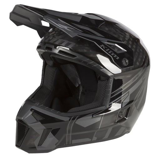 KLIM F3 CARBON PRO ASCENT HELMET ECE 2025 - Black - Asphalt