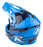 KLIM F3 CARBON PRO DIAMOND HELMET ECE 2025 - Electric Blue Lemonade