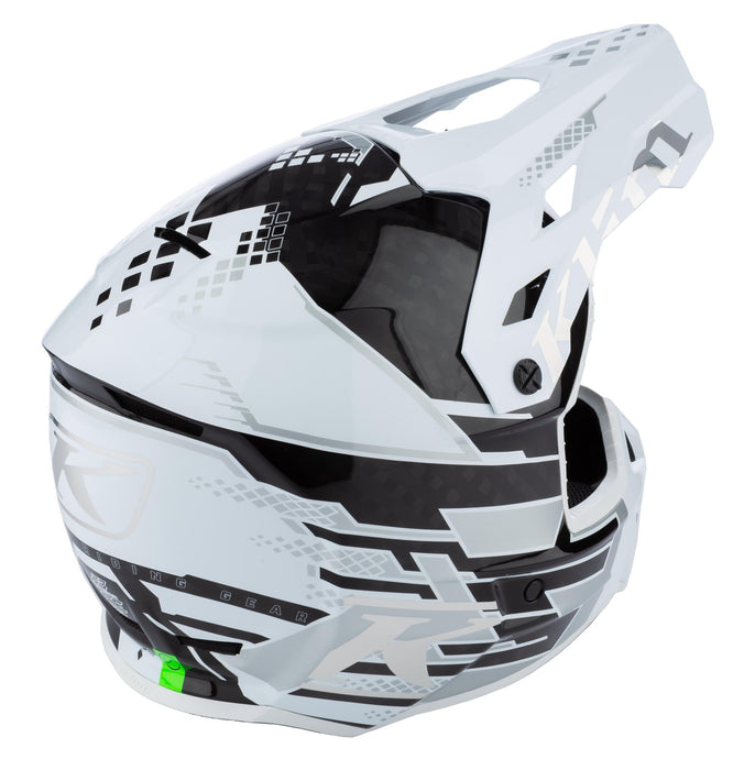 KLIM F3 CARBON PRO DIAMOND HELMET ECE 2025 - White