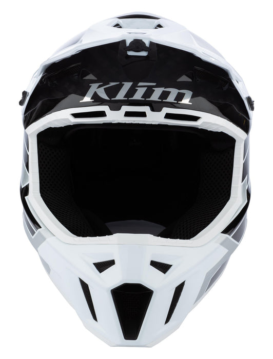 KLIM F3 CARBON PRO DIAMOND HELMET ECE 2025 - White