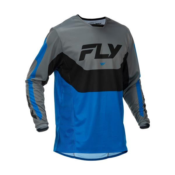 FLY RACING KINETIC JERSEYS 2026 in Blue/Grey/Black