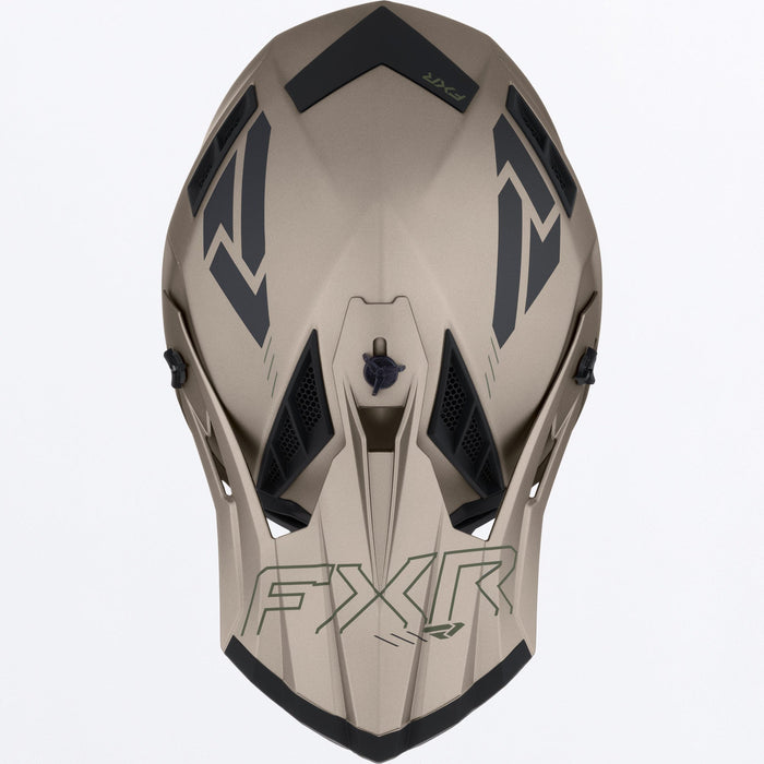 FXR HELIUM PRIME HELMET 2025 - Stone/Army