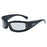GLOBAL VISION STRAY SUNGLASSES in Black - Clear Lens