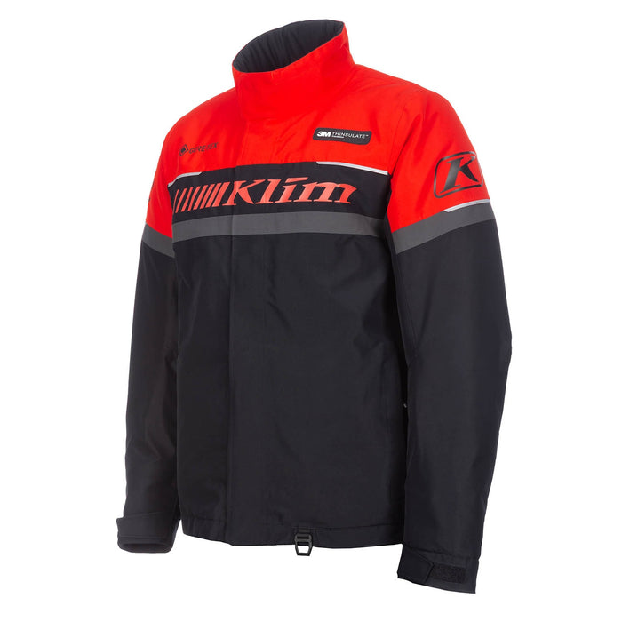 KLIM KAOS JACKET 2025 in Fiery Red - Black