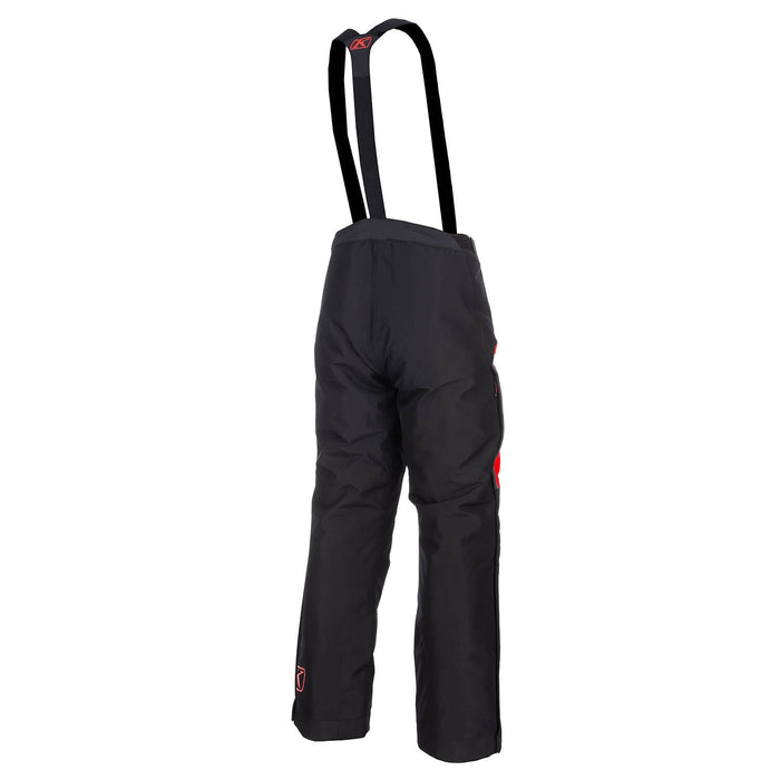 KLIM KAOS PANT 2025 in Black - Fiery Red