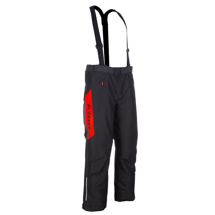 KLIM KAOS PANT 2025 in Black - Fiery Red