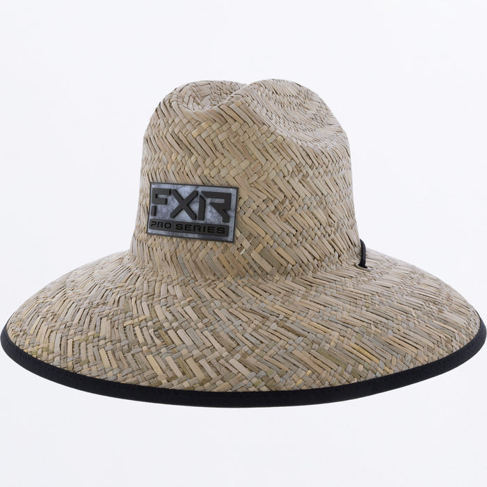 FXR Shoreside Straw Hat in Grey Ripple
