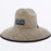 FXR Shoreside Straw Youth Hat in Grey Rippe