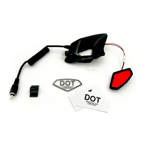 LJE PRODUCTS COLOR-SELECTABLE BLIZZARD BUSTER HELMET SAFETY LIGHT - Selectable Blizzard Buster light for Oxygen helmet