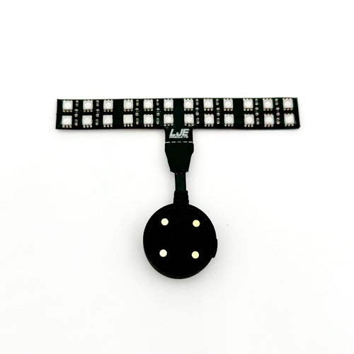 LJE PRODUCTS COLOR-SELECTABLE BLIZZARD BUSTER HELMET SAFETY LIGHT - Blizzard Buster Red Light (Gloss Finish) - Mission Helmet