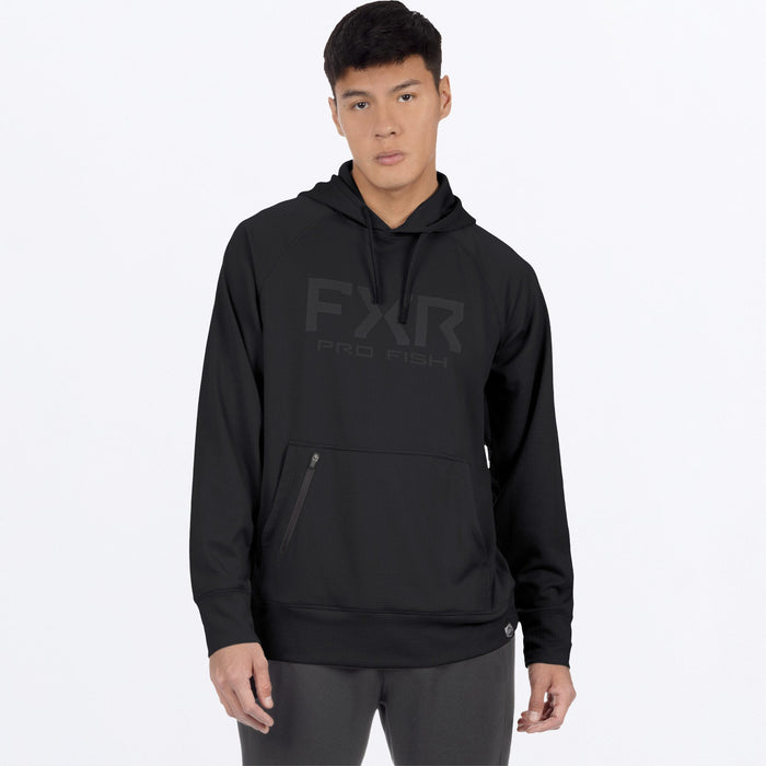 FXR NAVIGATOR UPF PULLOVER HOODIE 2025 - Black Ops