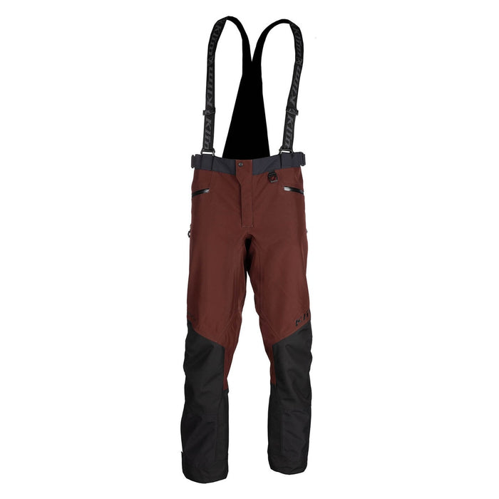 Klim Powerxross Pant in Bitter Chocolate - Black