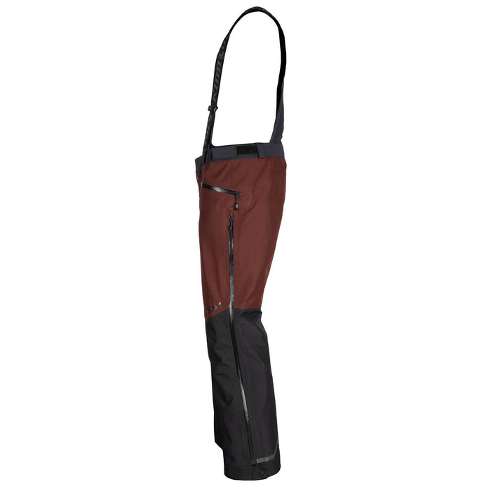 Klim Powerxross Pant in Bitter Chocolate - Black