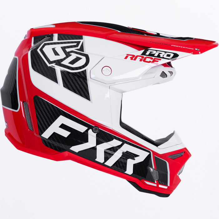 FXR 6D ATR-3 RACE DIV. HELMET 2025 - Cayenne