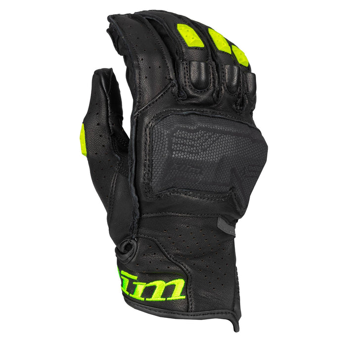 KLIM BADLANDS AERO PRO SHORT GLOVE 2026 in Black - Hi-Vis