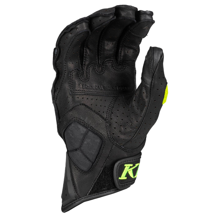 KLIM BADLANDS AERO PRO SHORT GLOVE 2026 in Black - Hi-Vis