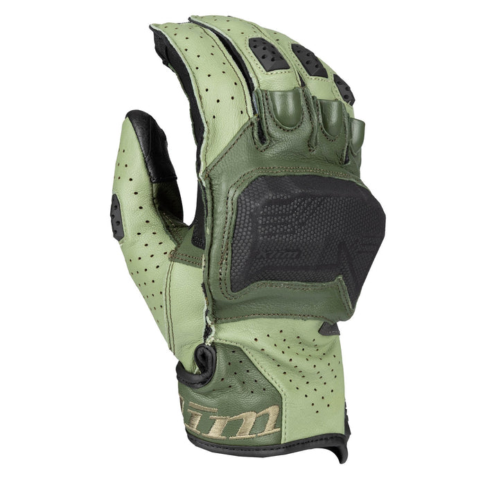 KLIM BADLANDS AERO PRO SHORT GLOVE 2026 in Rifle Green - Oil Green