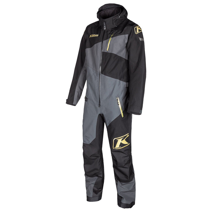 KLIM Ripsa One-Piece in Black - Metallic Gold 2021