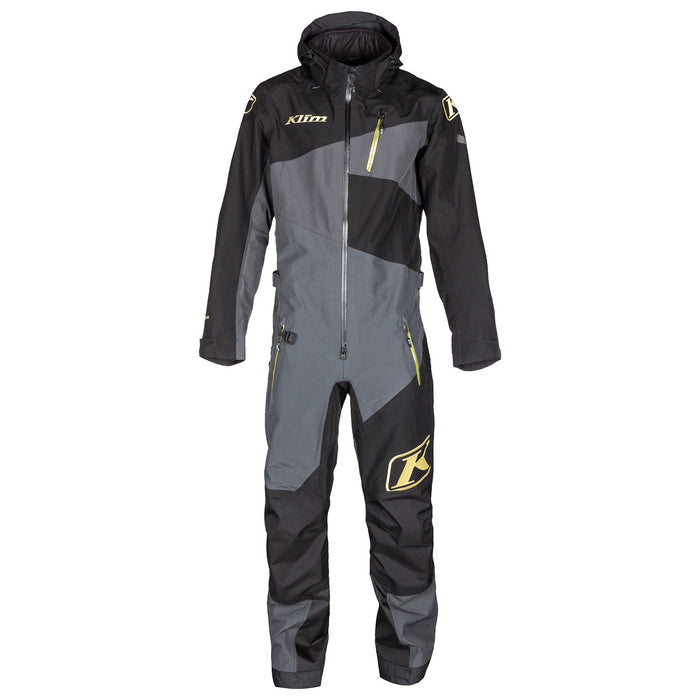 KLIM Ripsa One-Piece in Black - Metallic Gold 2021