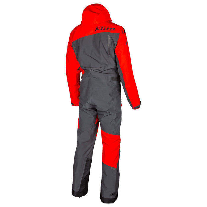 KLIM Ripsa One-Piece in High Risk Red - Asphalt 2021