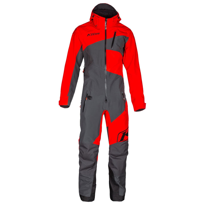 KLIM Ripsa One-Piece in High Risk Red - Asphalt 2021