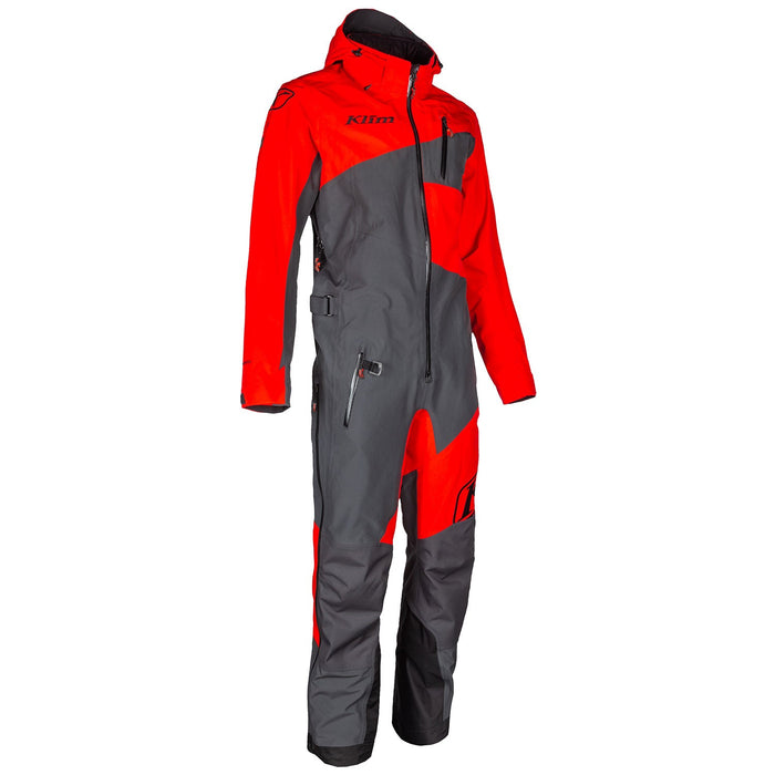 KLIM Ripsa One-Piece in High Risk Red - Asphalt 2021