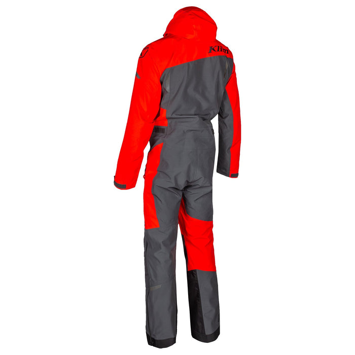 KLIM Ripsa One-Piece in High Risk Red - Asphalt 2021