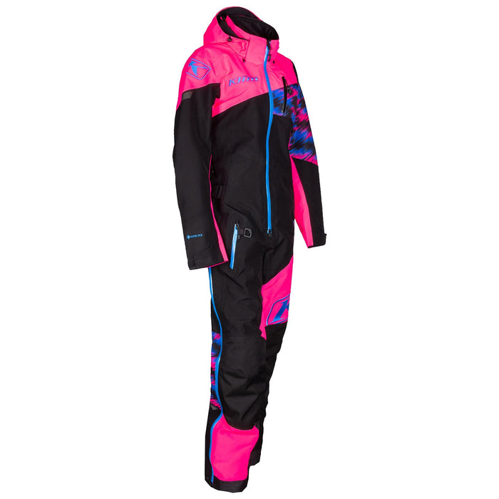 KLIM Ripsa One-Piece in Knockout Pink - Electric Blue Lemonade 2021