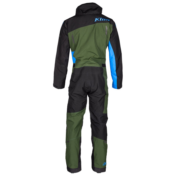 KLIM Ripsa One-Piece in  Kombu Green - Electric Blue Lemonade 2021