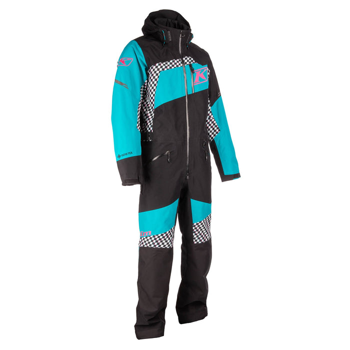 Klim Ripsa One-piece in Black - Arctic Teal